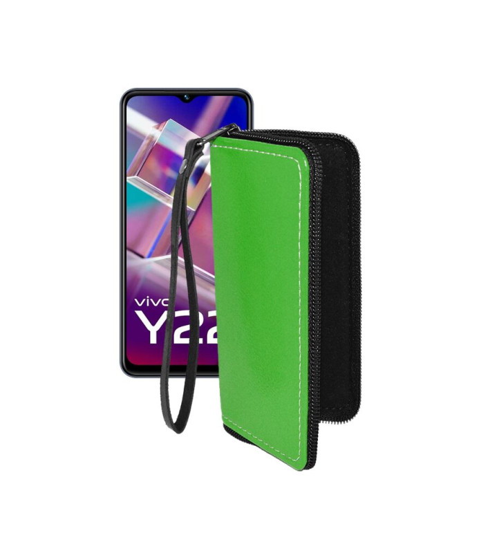 Чохол-гаманець з екошкіри для телефону Vivo Y22