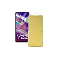 Чохол-флип з екошкіри для телефону Vivo Y22