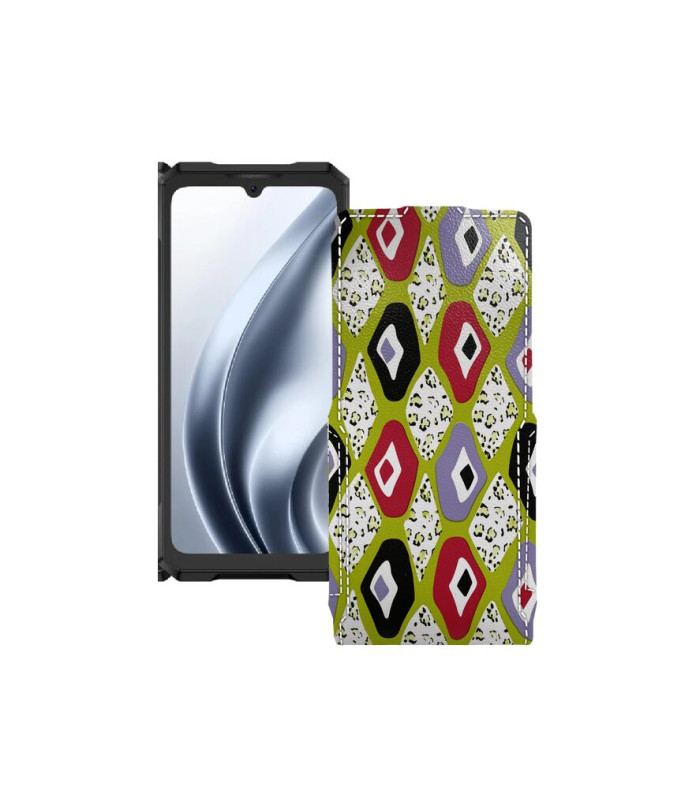 Чохол-флип з екошкіри для телефону Doogee Blade GT Pro