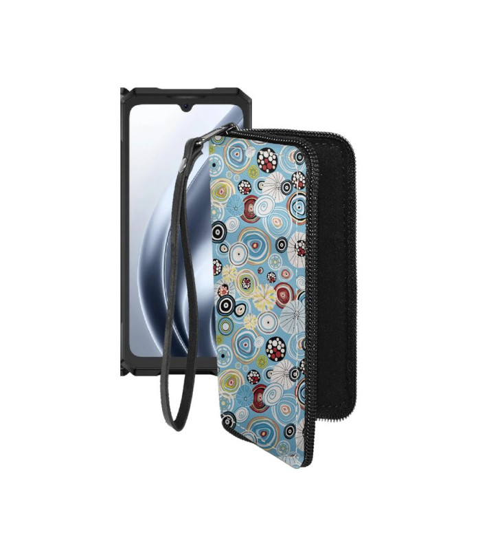 Чохол-гаманець з екошкіри для телефону Doogee Blade GT Pro
