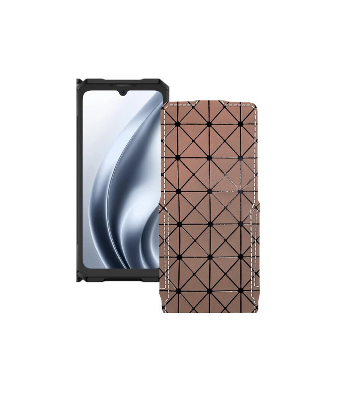 Чохол-флип з екошкіри для телефону Doogee Blade GT Pro