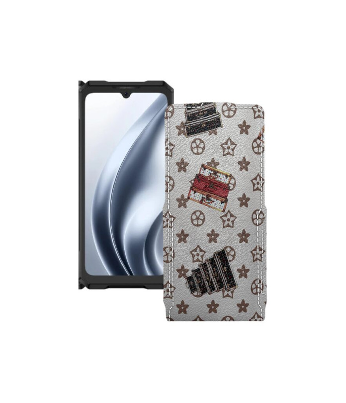 Чохол-флип з екошкіри для телефону Doogee Blade GT Pro