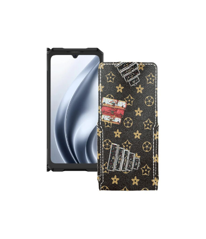 Чохол-флип з екошкіри для телефону Doogee Blade GT Pro