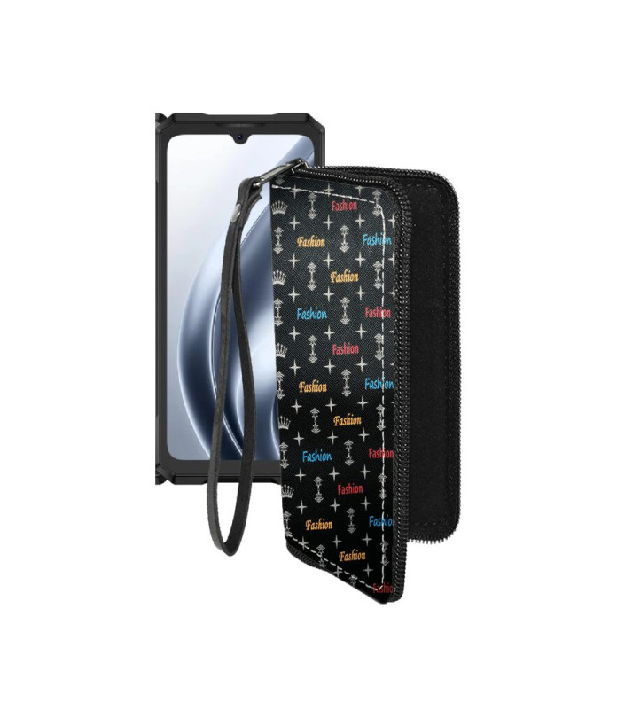 Чохол-гаманець з екошкіри для телефону Doogee Blade GT Pro