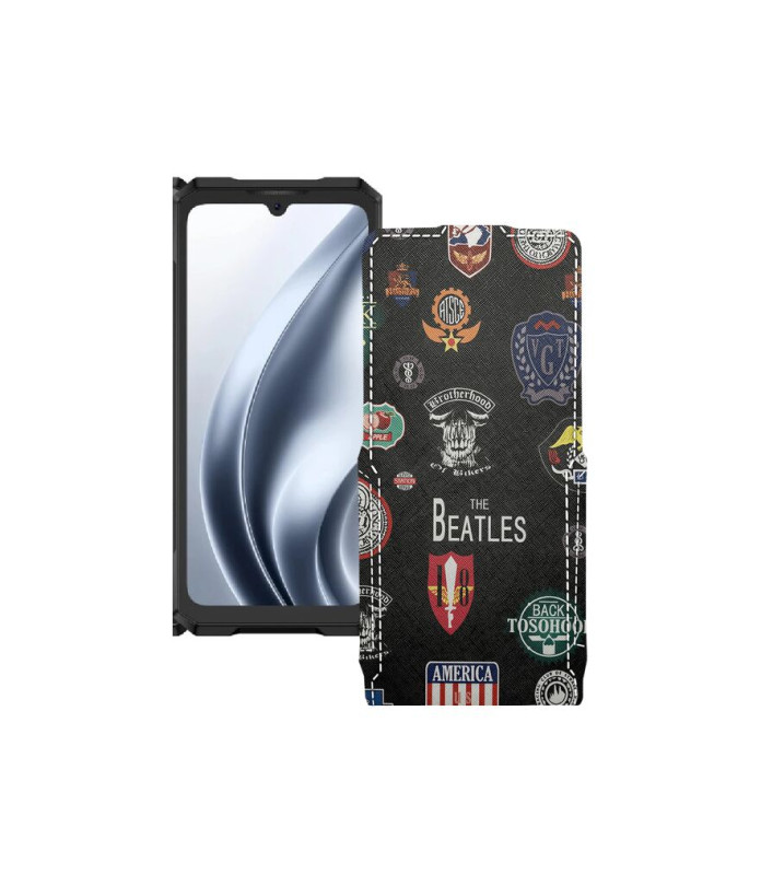 Чохол-флип з екошкіри для телефону Doogee Blade GT Pro