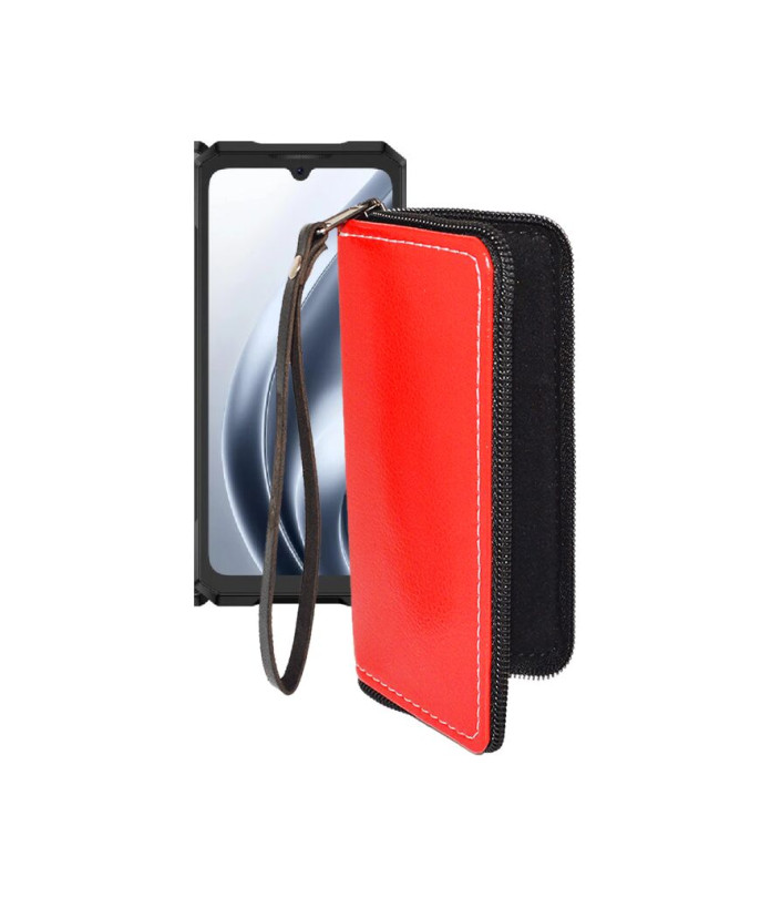 Чохол-гаманець з екошкіри для телефону Doogee Blade GT Pro