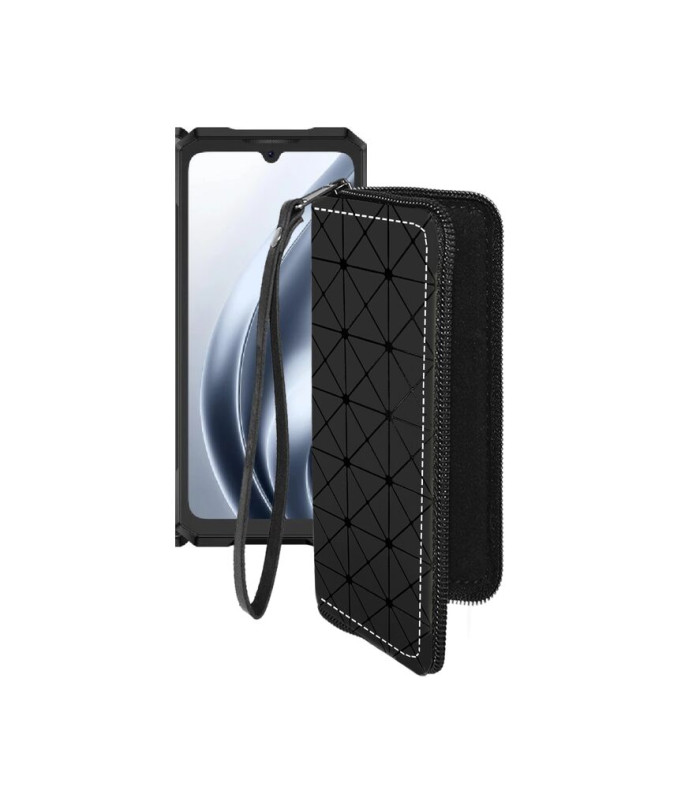 Чохол-гаманець з екошкіри для телефону Doogee Blade GT Pro