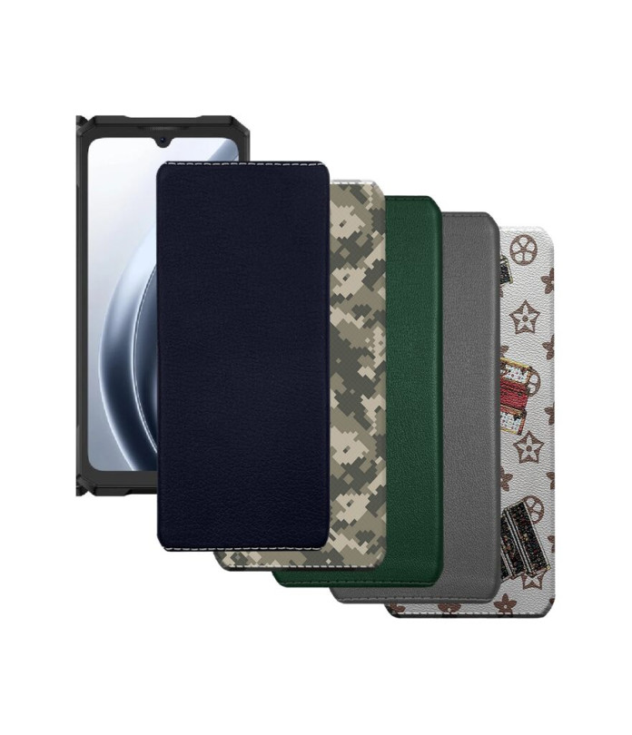 Накладка з екошкіри для телефону Doogee Blade GT Pro