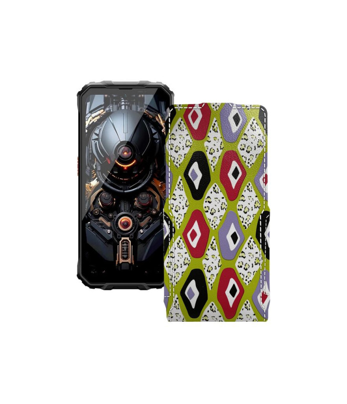 Чохол-флип з екошкіри для телефону Blackview OSCAL MARINE 2