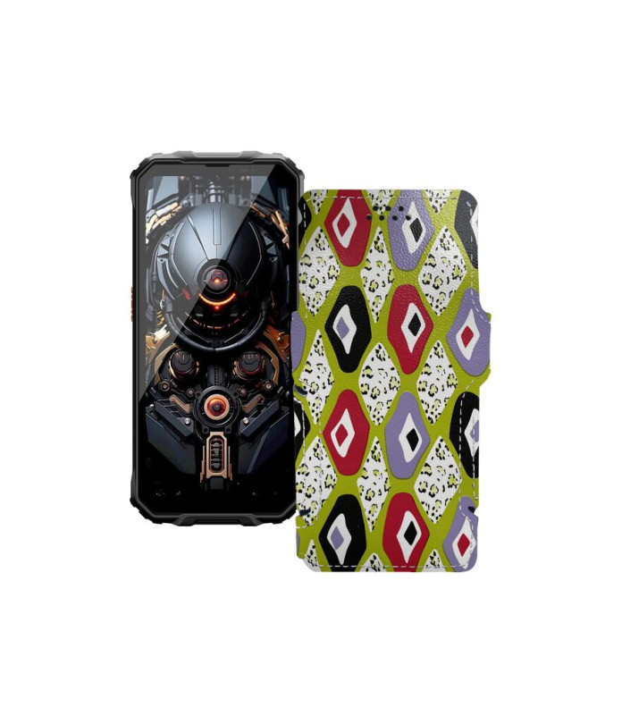 Чохол-книжка з екошкіри для телефону Blackview OSCAL MARINE 2