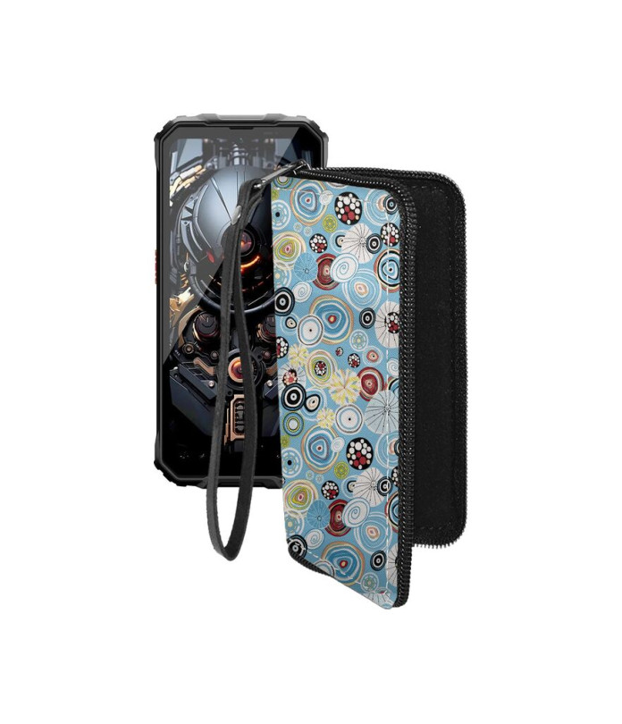 Чохол-гаманець з екошкіри для телефону Blackview OSCAL MARINE 2