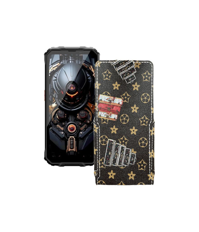 Чохол-флип з екошкіри для телефону Blackview OSCAL MARINE 2