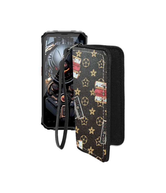 Чохол-гаманець з екошкіри для телефону Blackview OSCAL MARINE 2