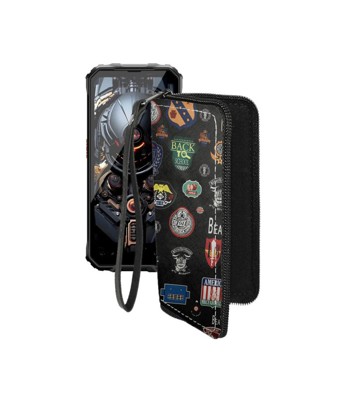 Чохол-гаманець з екошкіри для телефону Blackview OSCAL MARINE 2