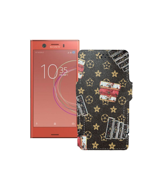 Чохол-книжка з екошкіри для телефону Sony Xperia XZ1 Compact