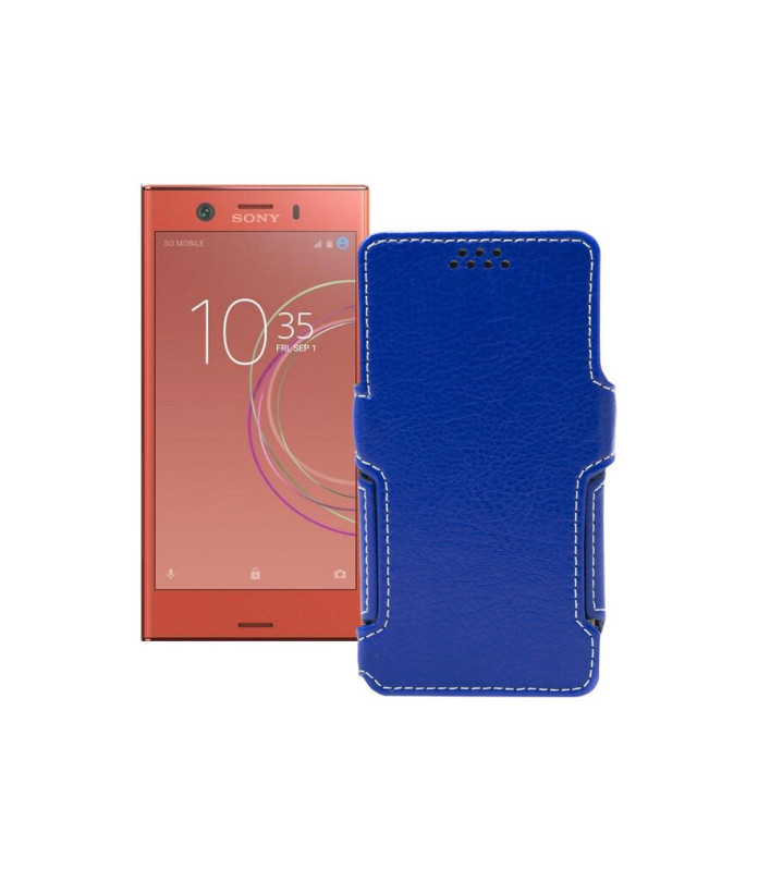 Чохол-книжка з екошкіри для телефону Sony Xperia XZ1 Compact