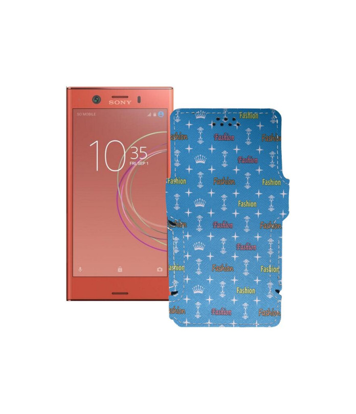 Чохол-книжка з екошкіри для телефону Sony Xperia XZ1 Compact