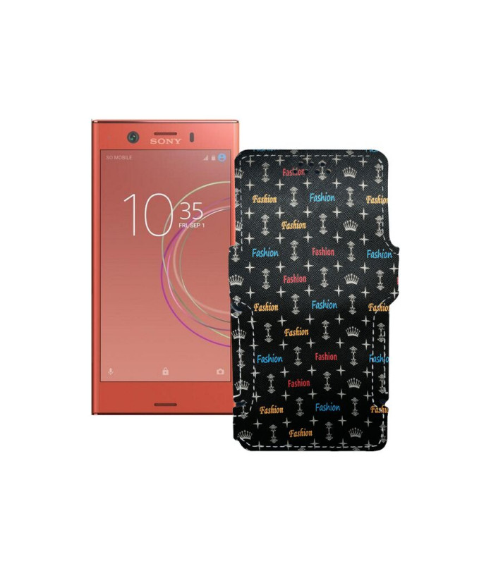 Чохол-книжка з екошкіри для телефону Sony Xperia XZ1 Compact