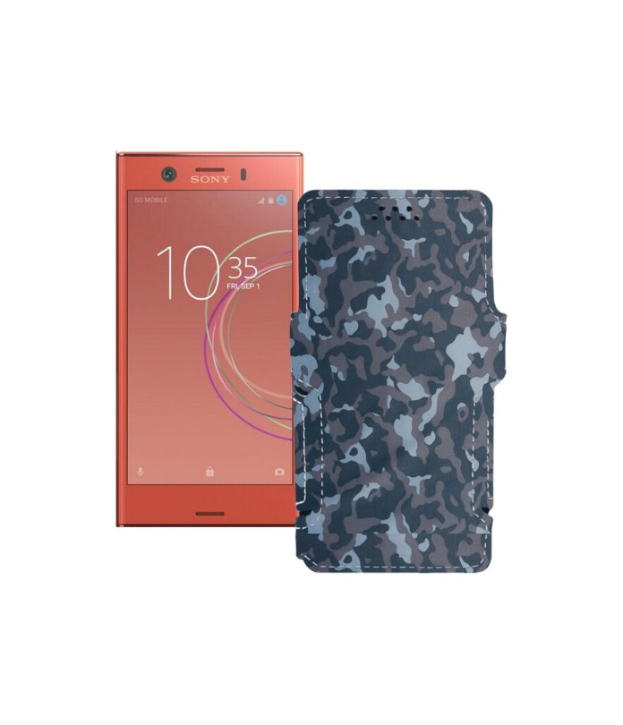 Чохол-книжка з екошкіри для телефону Sony Xperia XZ1 Compact