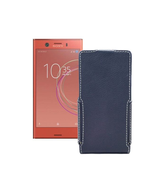 Чохол-флип з екошкіри для телефону Sony Xperia XZ1 Compact