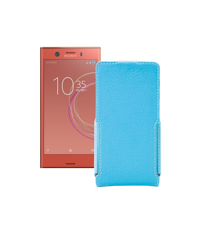 Чохол-флип з екошкіри для телефону Sony Xperia XZ1 Compact