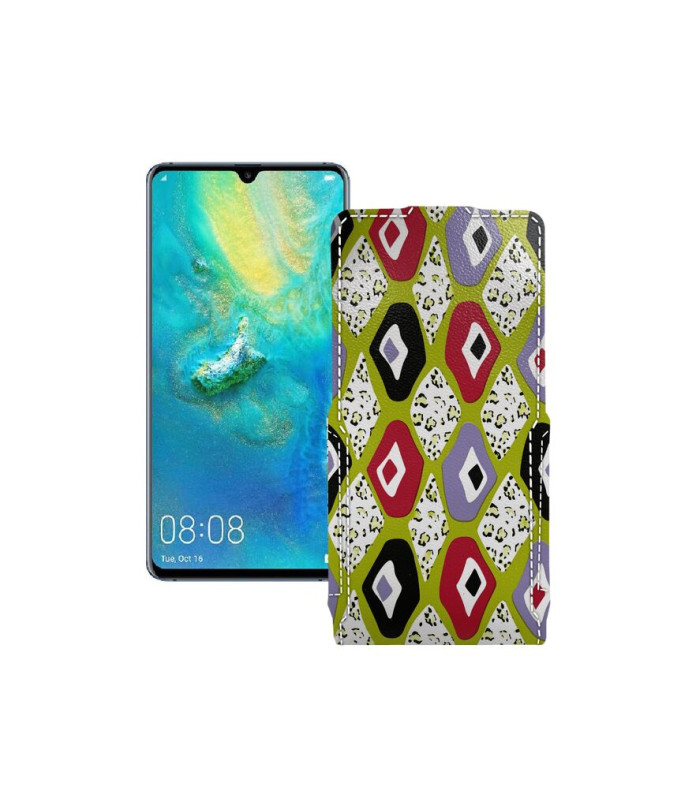 Чохол-флип з екошкіри для телефону Huawei Mate 20