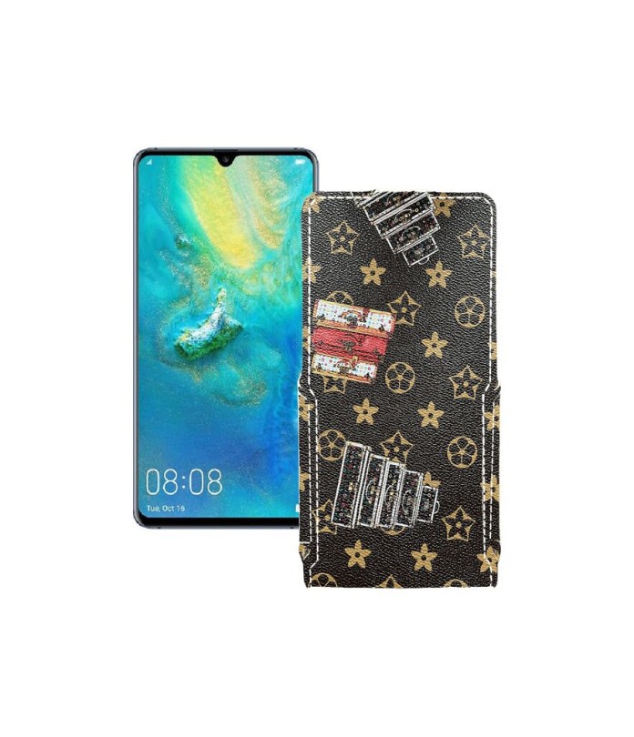 Чохол-флип з екошкіри для телефону Huawei Mate 20