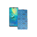 Чохол-флип з екошкіри для телефону Huawei Mate 20