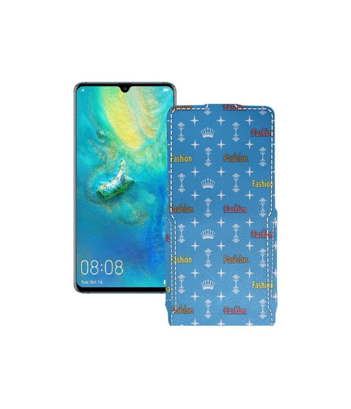 Чохол-флип з екошкіри для телефону Huawei Mate 20