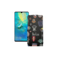 Чохол-флип з екошкіри для телефону Huawei Mate 20