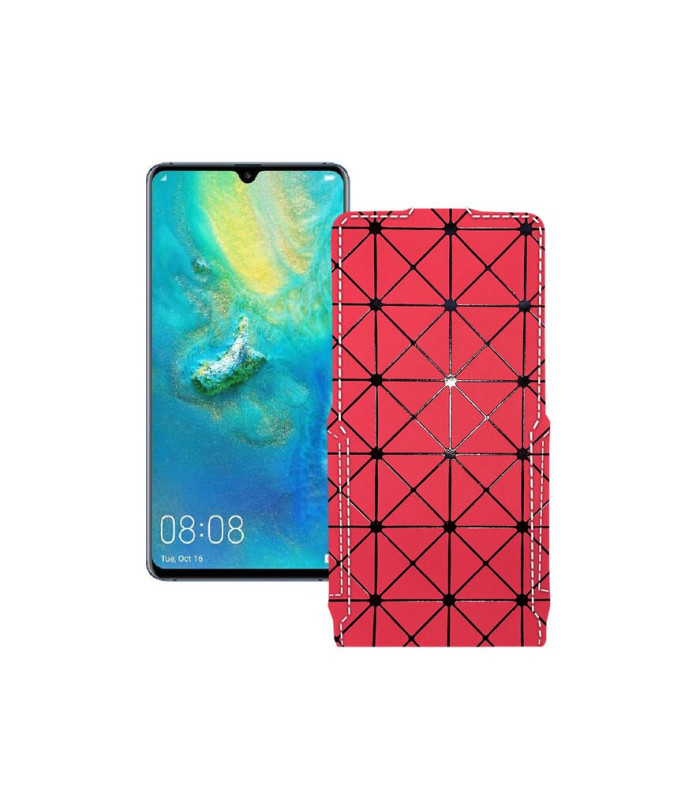 Чохол-флип з екошкіри для телефону Huawei Mate 20