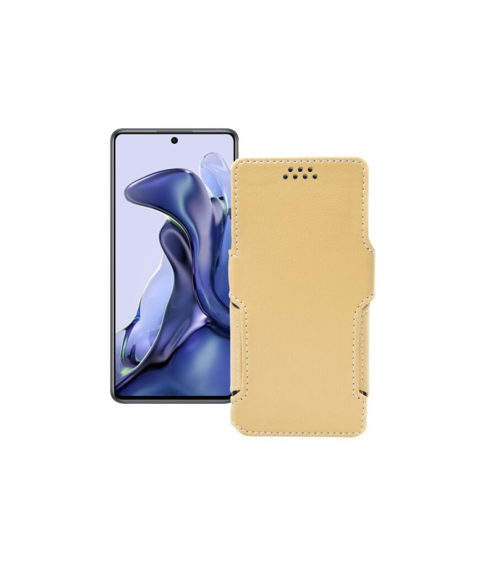 Чохол-книжка з екошкіри для телефону Xiaomi 11T 2021