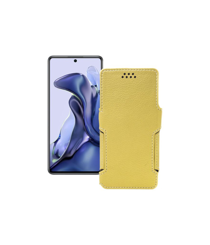 Чохол-книжка з екошкіри для телефону Xiaomi 11T 2021