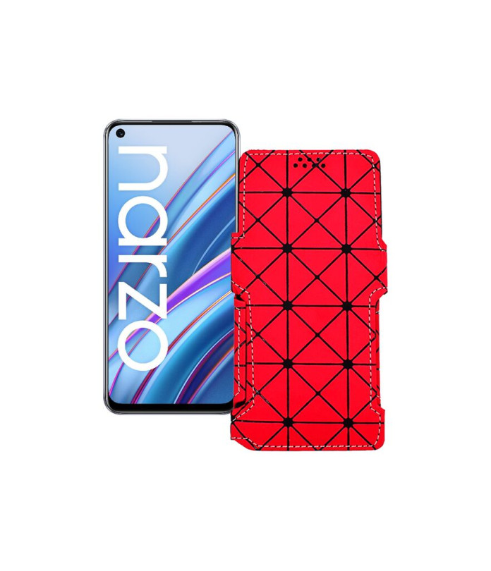 Чохол-книжка з екошкіри для телефону Realme Narzo 30 5G 2021