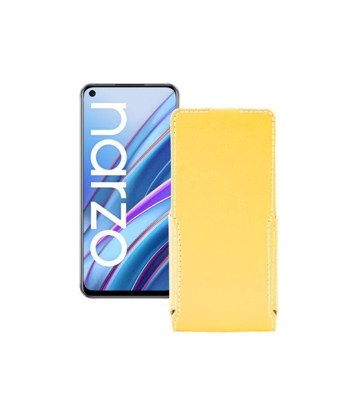 Чохол-флип з екошкіри для телефону Realme Narzo 30 5G 2021