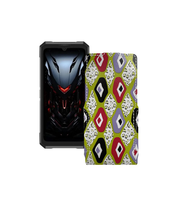Чохол-флип з екошкіри для телефону Doogee Fire 6 Max