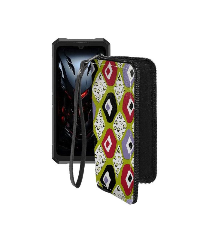 Чохол-гаманець з екошкіри для телефону Doogee Fire 6 Max