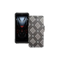 Чохол-книжка з екошкіри для телефону Doogee Fire 6 Max