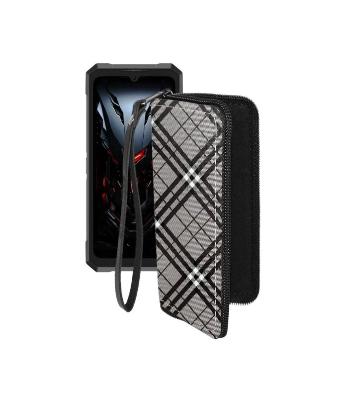 Чохол-гаманець з екошкіри для телефону Doogee Fire 6 Max