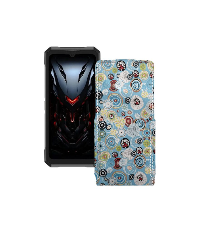 Чохол-флип з екошкіри для телефону Doogee Fire 6 Max