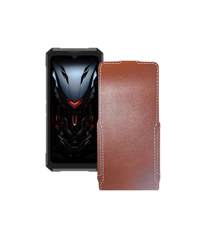 Чохол-флип з екошкіри для телефону Doogee Fire 6 Max