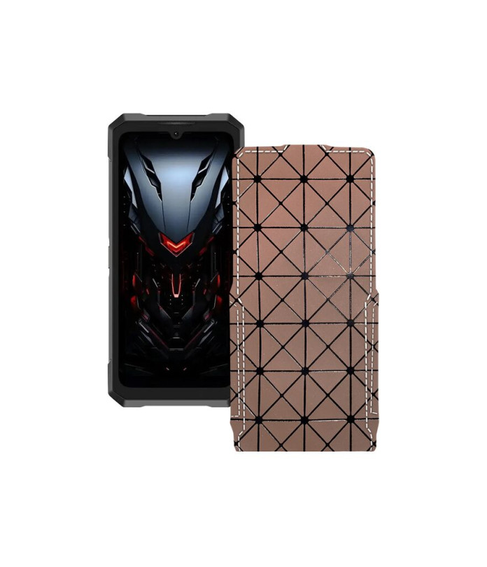 Чохол-флип з екошкіри для телефону Doogee Fire 6 Max