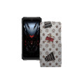 Чохол-флип з екошкіри для телефону Doogee Fire 6 Max