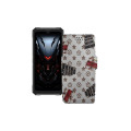 Чохол-книжка з екошкіри для телефону Doogee Fire 6 Max