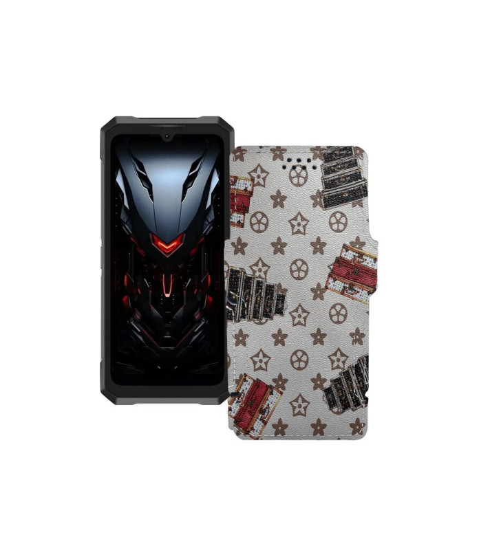 Чохол-книжка з екошкіри для телефону Doogee Fire 6 Max