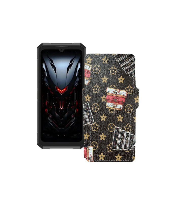 Чохол-книжка з екошкіри для телефону Doogee Fire 6 Max