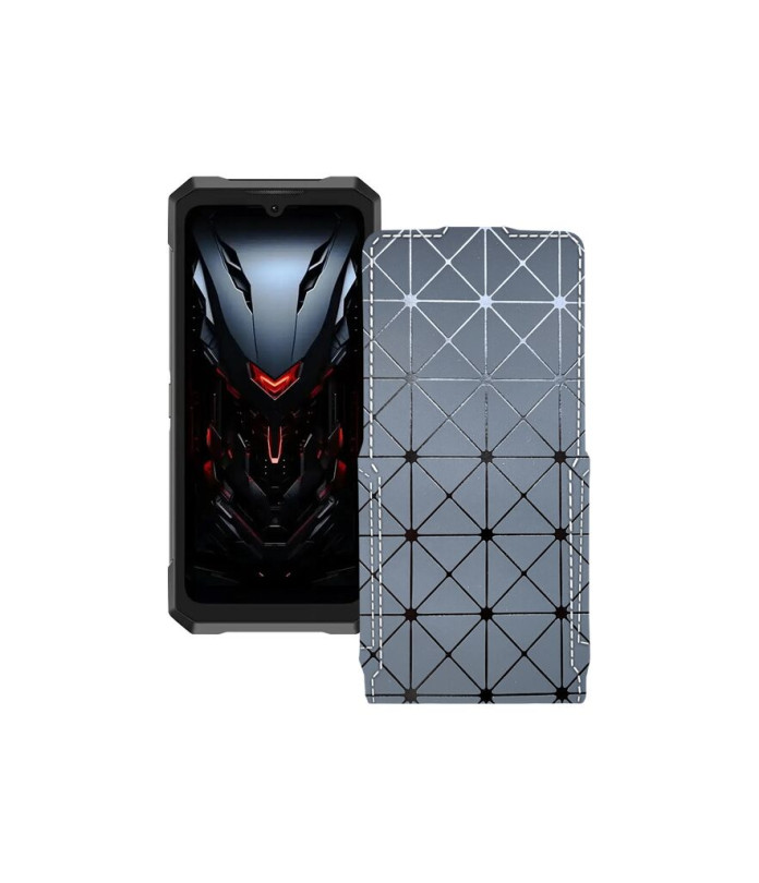 Чохол-флип з екошкіри для телефону Doogee Fire 6 Max