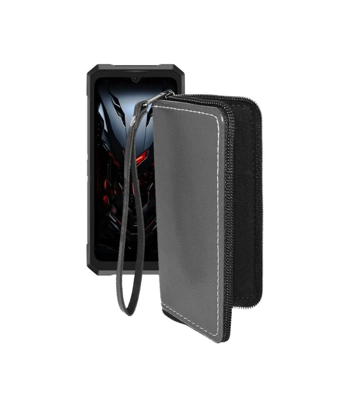 Чохол-гаманець з екошкіри для телефону Doogee Fire 6 Max