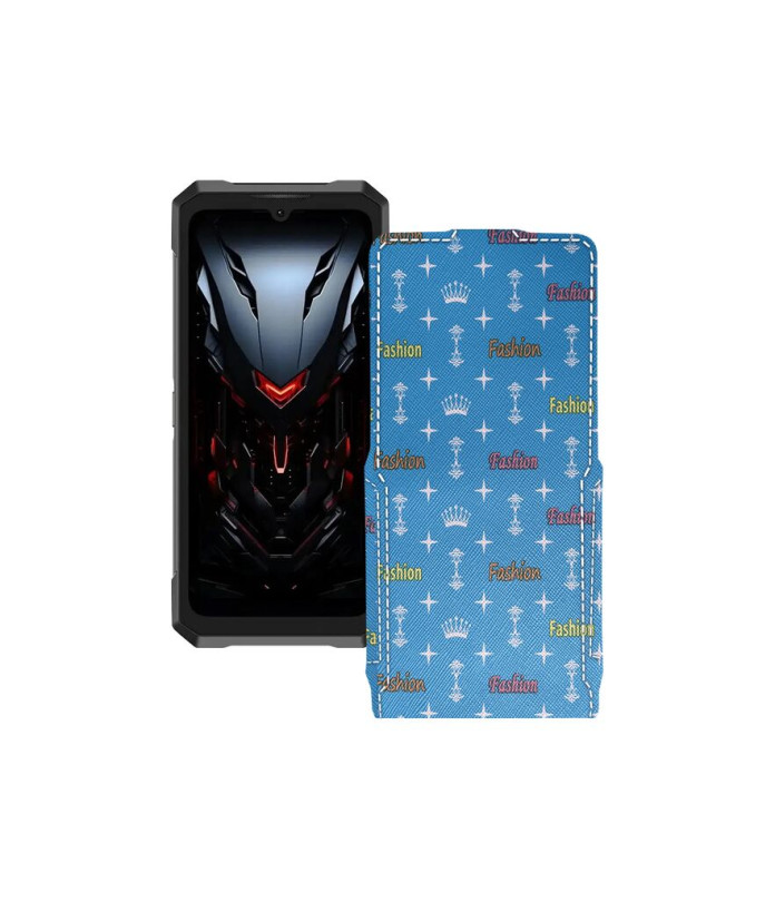 Чохол-флип з екошкіри для телефону Doogee Fire 6 Max