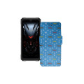 Чохол-книжка з екошкіри для телефону Doogee Fire 6 Max
